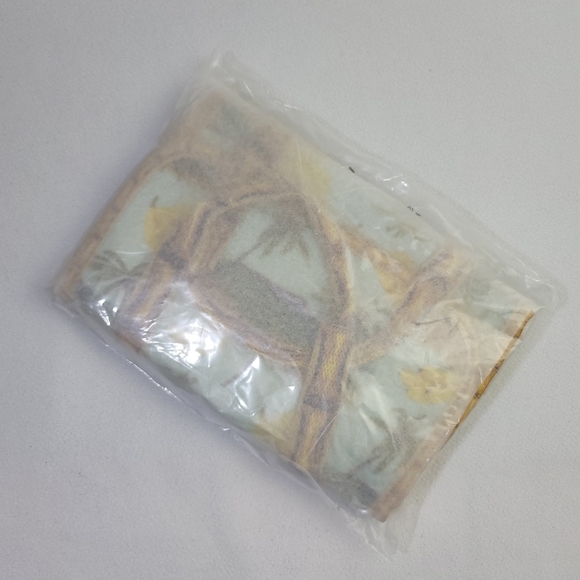 Tropical Palm Tree Banana Beach Makeup Tote Bag - Avon 2007 NOS - Picture 2 of 10